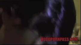 Her Crazy boy freind keep knocking on the fucking door while i try to get head